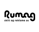 Rumag skilt og reklame as